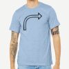 Unisex Heather CVC Short Sleeve Tee Thumbnail