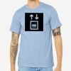 Unisex Heather CVC Short Sleeve Tee Thumbnail