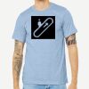 Unisex Heather CVC Short Sleeve Tee Thumbnail