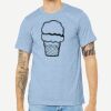 Unisex Heather CVC Short Sleeve Tee Thumbnail