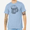Unisex Heather CVC Short Sleeve Tee Thumbnail