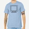 Unisex Heather CVC Short Sleeve Tee Thumbnail
