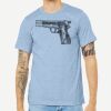 Unisex Heather CVC Short Sleeve Tee Thumbnail