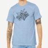 Unisex Heather CVC Short Sleeve Tee Thumbnail