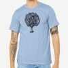 Unisex Heather CVC Short Sleeve Tee Thumbnail