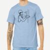 Unisex Heather CVC Short Sleeve Tee Thumbnail
