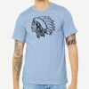 Unisex Heather CVC Short Sleeve Tee Thumbnail