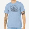 Unisex Heather CVC Short Sleeve Tee Thumbnail