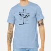 Unisex Heather CVC Short Sleeve Tee Thumbnail