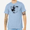 Unisex Heather CVC Short Sleeve Tee Thumbnail