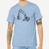 Unisex Heather CVC Short Sleeve Tee Thumbnail