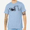 Unisex Heather CVC Short Sleeve Tee Thumbnail