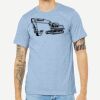 Unisex Heather CVC Short Sleeve Tee Thumbnail