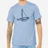 Unisex Heather CVC Short Sleeve Tee Thumbnail