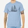 Unisex Heather CVC Short Sleeve Tee Thumbnail