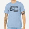 Unisex Heather CVC Short Sleeve Tee Thumbnail
