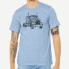 Unisex Heather CVC Short Sleeve Tee Thumbnail