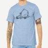 Unisex Heather CVC Short Sleeve Tee Thumbnail