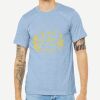 Unisex Heather CVC Short Sleeve Tee Thumbnail