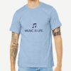 Unisex Heather CVC Short Sleeve Tee Thumbnail